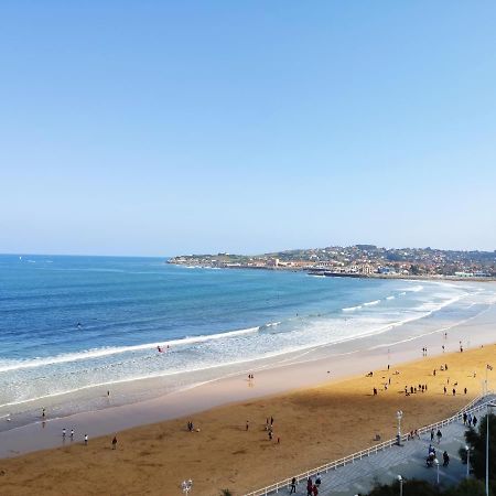 Apartamento Ezcurdia 22 Playa De San Lorenzo Primera Linea Gijón Extérieur photo